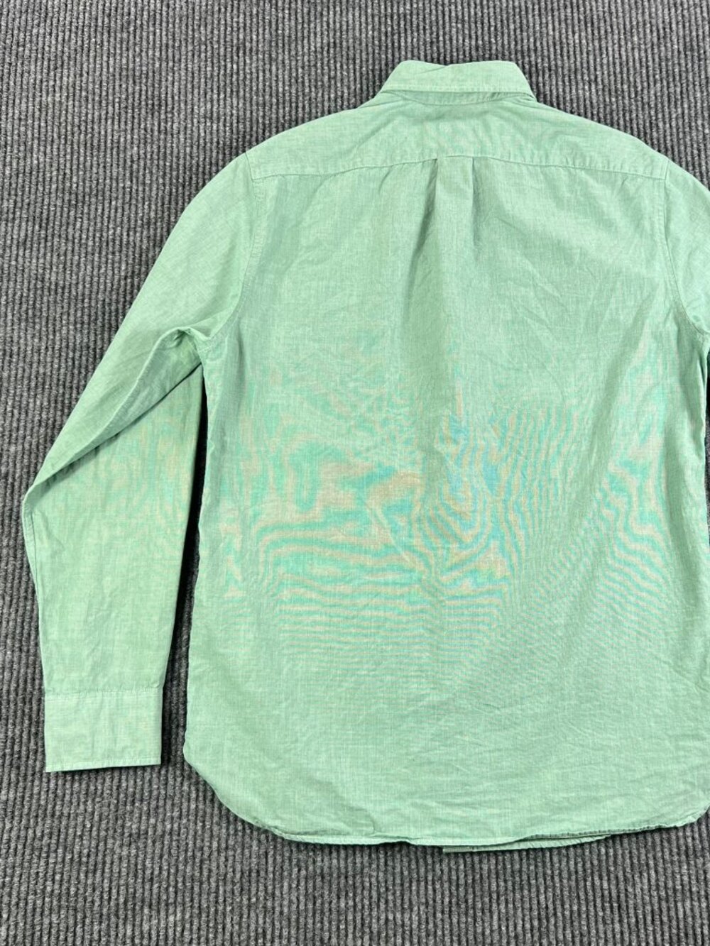 J.Crew Button Down Shirt Mens Small Green Classic Fit Long Sleeve Cotton Pocket - Picture 11 of 12
